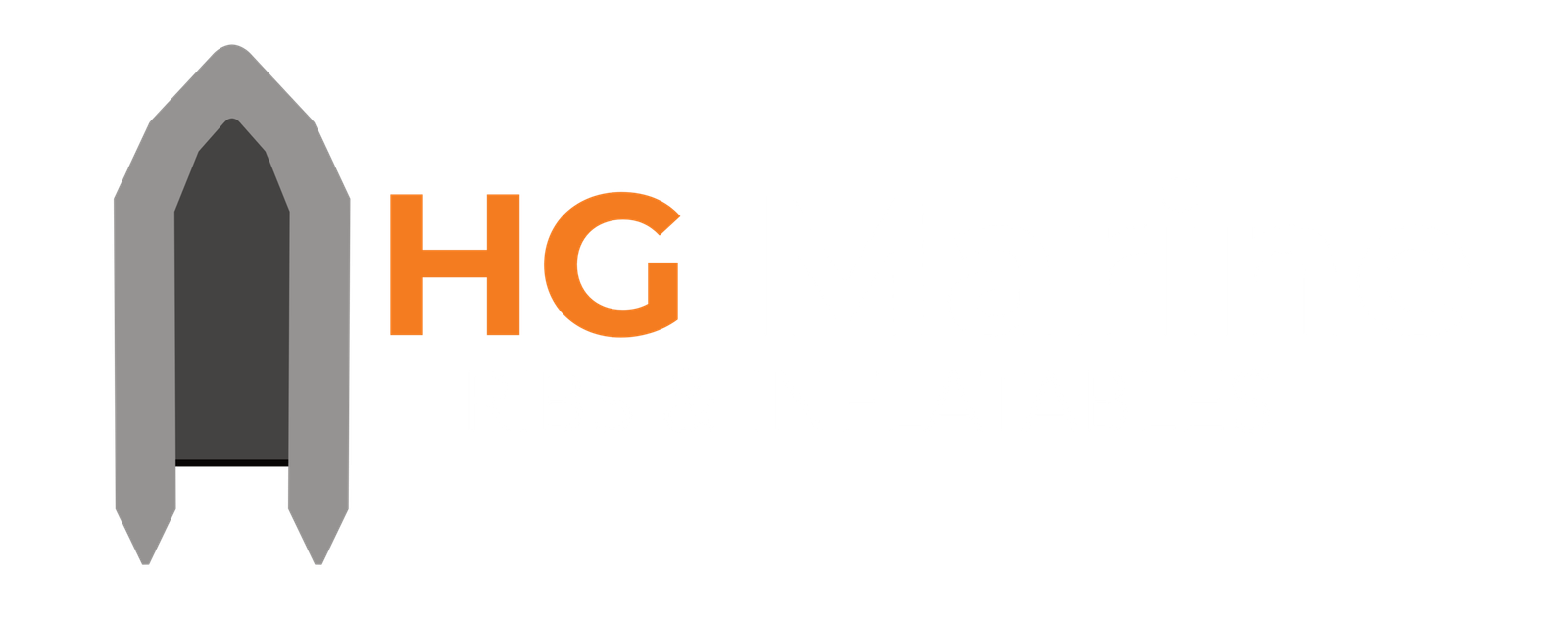 hg marine new logo white